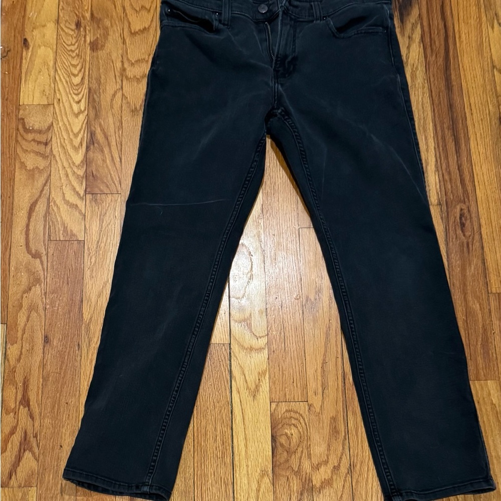 Hollister Mens Black slim straight Jeans 32x30